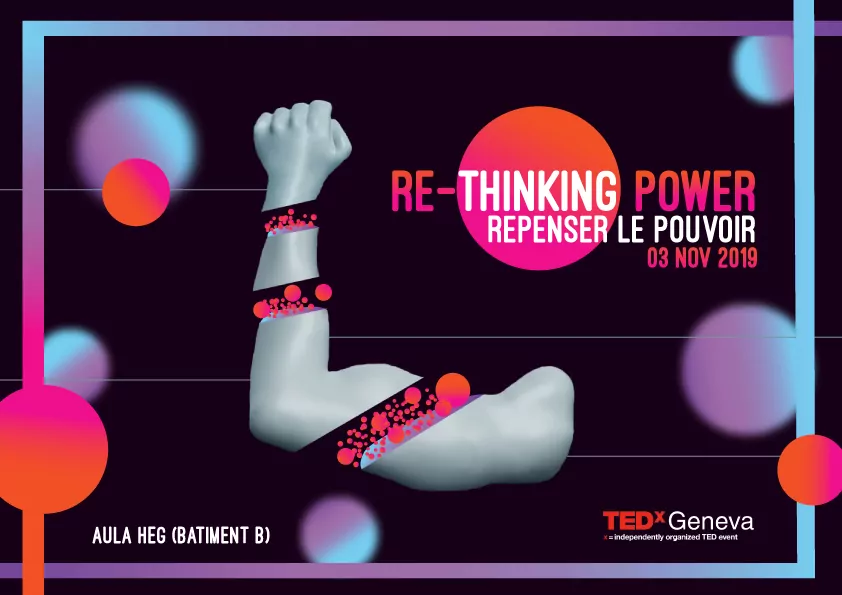 Affiche événement TEDxGeneva 2019